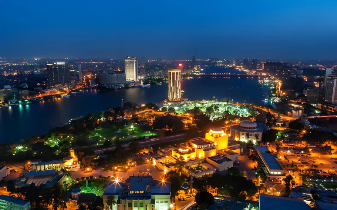 Egipto de noche